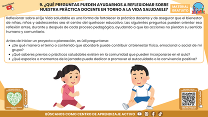 RESUMEN GRÁFICO TEMA 6: EL EJE ARTICULADOR DE VIDA SALUDABLE EN LA EDUCACIÓN INTEGRAL en PDF