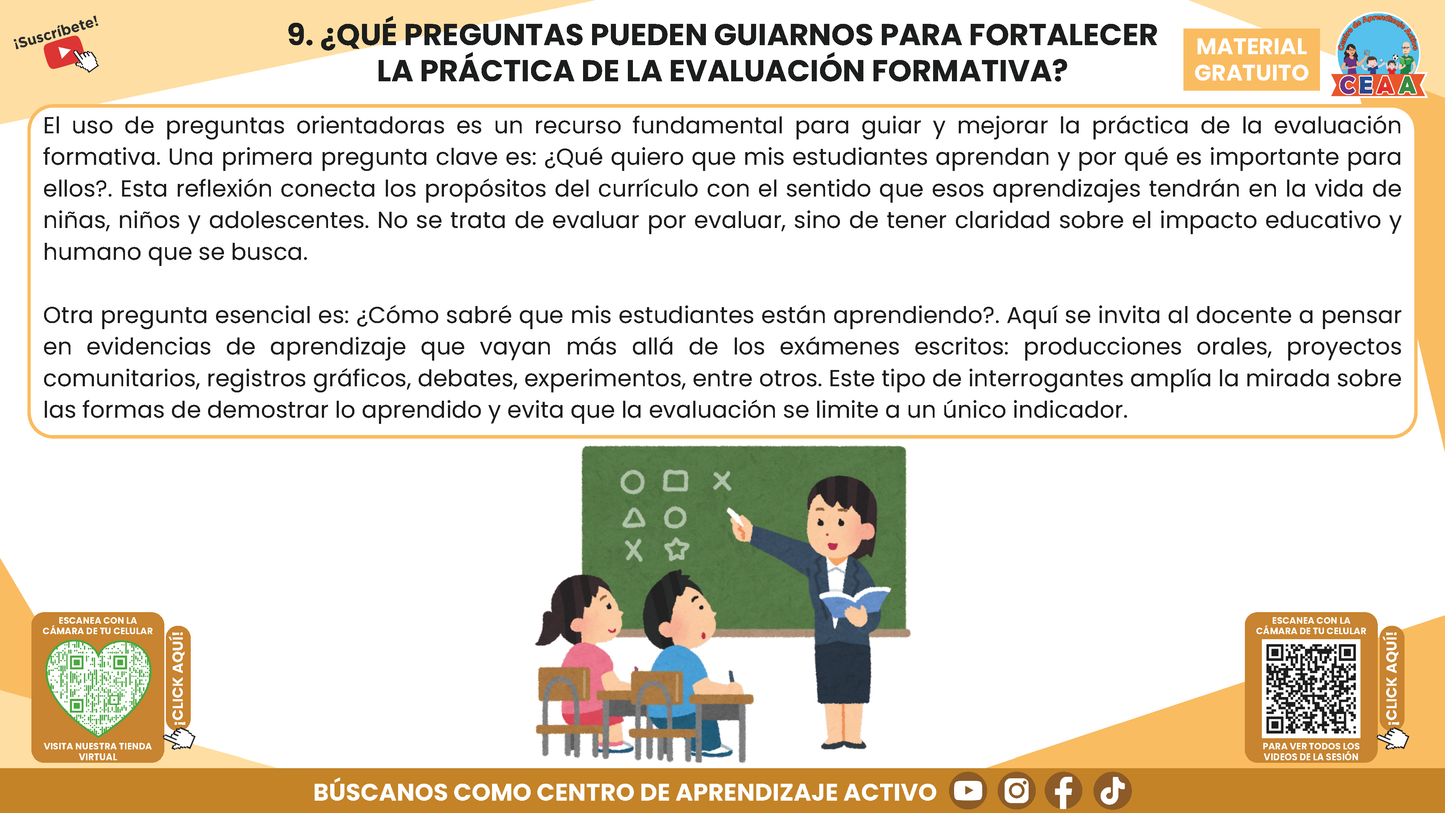 RESUMEN GRÁFICO TEMA 6: LA EVALUACIÓN FORMATIVA Y EL APRENDIZAJE DE LOS ESTUDIANTES en PDF