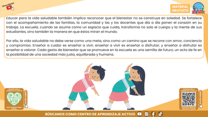 RESUMEN GRÁFICO TEMA 6: EL EJE ARTICULADOR DE VIDA SALUDABLE EN LA EDUCACIÓN INTEGRAL en PDF