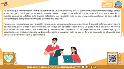 RESUMEN GRÁFICO TEMA 6: LA EVALUACIÓN FORMATIVA Y EL APRENDIZAJE DE LOS ESTUDIANTES en PDF