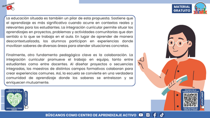 RESUMEN GRÁFICO TEMA 7:¿QUÉ ES LA INTEGRACIÓN CURRICULAR? en PDF