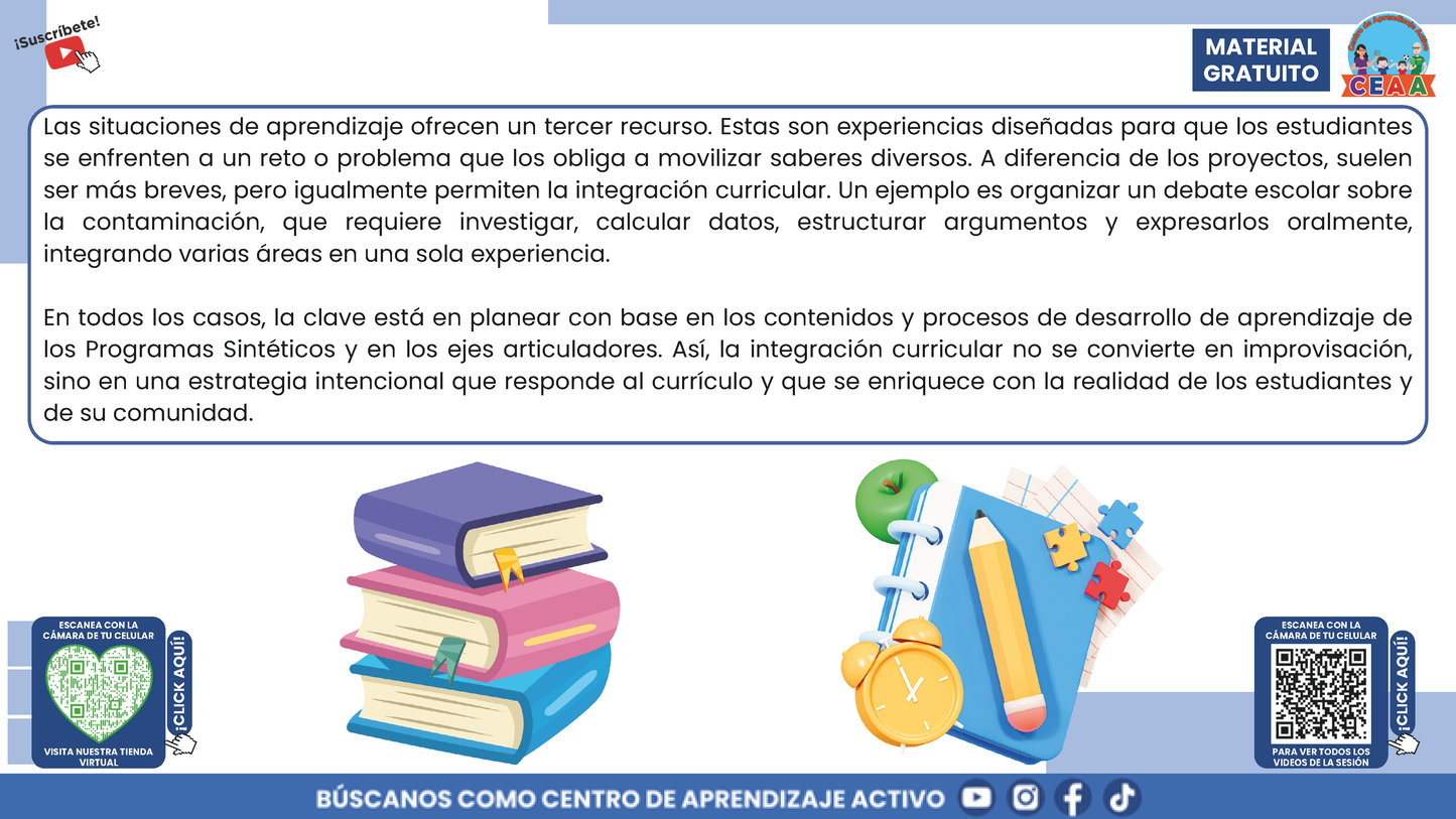 RESUMEN GRÁFICO TEMA 7:¿QUÉ ES LA INTEGRACIÓN CURRICULAR? en PDF