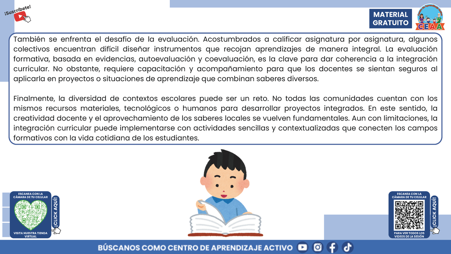 RESUMEN GRÁFICO TEMA 7:¿QUÉ ES LA INTEGRACIÓN CURRICULAR? en PDF