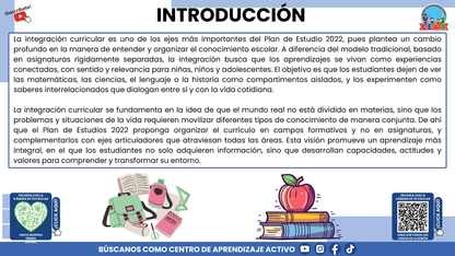 RESUMEN GRÁFICO TEMA 7:¿QUÉ ES LA INTEGRACIÓN CURRICULAR? (Editable en PowerPoint)