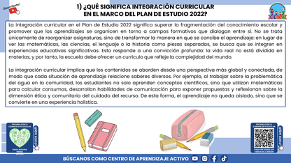 RESUMEN GRÁFICO TEMA 7:¿QUÉ ES LA INTEGRACIÓN CURRICULAR? (Editable en PowerPoint)