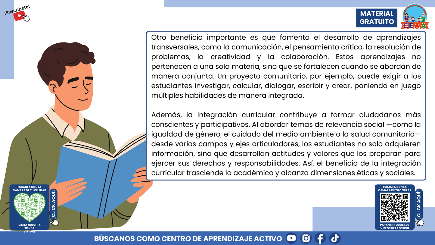 RESUMEN GRÁFICO TEMA 7:¿QUÉ ES LA INTEGRACIÓN CURRICULAR? (Editable en PowerPoint)