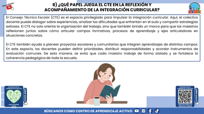 RESUMEN GRÁFICO TEMA 7:¿QUÉ ES LA INTEGRACIÓN CURRICULAR? (Editable en PowerPoint)