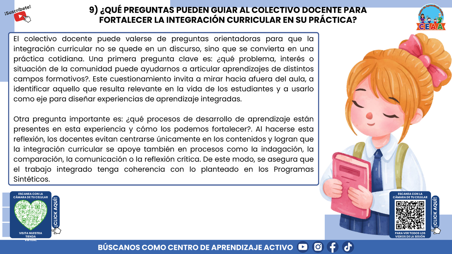 RESUMEN GRÁFICO TEMA 7:¿QUÉ ES LA INTEGRACIÓN CURRICULAR? (Editable en PowerPoint)