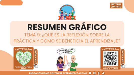 RESUMEN GRÁFICO TEMA 9: ¿QUÉ ES LA REFLEXIÓN SOBRE LA PRÁCTICA Y CÓMO SE BENEFICIA EL APRENDIZAJE? en PDF
