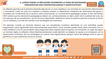 RESUMEN GRÁFICO TEMA 9: ¿QUÉ ES LA REFLEXIÓN SOBRE LA PRÁCTICA Y CÓMO SE BENEFICIA EL APRENDIZAJE? en PDF