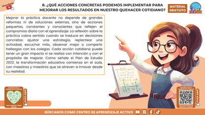 RESUMEN GRÁFICO TEMA 9: ¿QUÉ ES LA REFLEXIÓN SOBRE LA PRÁCTICA Y CÓMO SE BENEFICIA EL APRENDIZAJE? en PDF