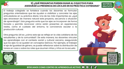RESUMEN GRÁFICO TEMA 8: LOS 7 EJES ARTICULADORES Y EL APRENDIZAJE EN EL PLAN DE ESTUDIOS 2022 en PDF