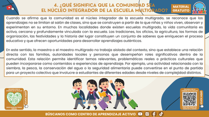 Resumen Gráfico CTE Multigrado TEMA 1: PEDAGOGÍA MULTIGRADO: DIVERSIDAD, COLABORACIÓN Y PROYECTOS CON SENTIDO en PDF
