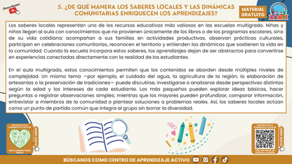 Resumen Gráfico CTE Multigrado TEMA 1: PEDAGOGÍA MULTIGRADO: DIVERSIDAD, COLABORACIÓN Y PROYECTOS CON SENTIDO en PDF