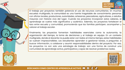 Resumen Gráfico CTE Multigrado TEMA 1: PEDAGOGÍA MULTIGRADO: DIVERSIDAD, COLABORACIÓN Y PROYECTOS CON SENTIDO en PDF