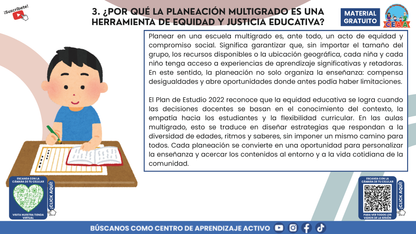 Resumen Gráfico CTE Multigrado TEMA 2: PLANEACIÓN DIDÁCTICA EN ESCUELAS MULTIGRADO: ORGANIZAR LA DIVERSIDAD PARA APRENDER JUNTOS en PDF