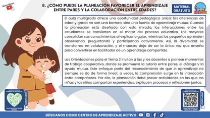Resumen Gráfico CTE Multigrado TEMA 2: PLANEACIÓN DIDÁCTICA EN ESCUELAS MULTIGRADO: ORGANIZAR LA DIVERSIDAD PARA APRENDER JUNTOS en PDF