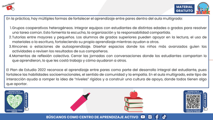 Resumen Gráfico CTE Multigrado TEMA 2: PLANEACIÓN DIDÁCTICA EN ESCUELAS MULTIGRADO: ORGANIZAR LA DIVERSIDAD PARA APRENDER JUNTOS en PDF