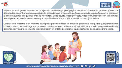 Resumen Gráfico CTE Multigrado TEMA 2: PLANEACIÓN DIDÁCTICA EN ESCUELAS MULTIGRADO: ORGANIZAR LA DIVERSIDAD PARA APRENDER JUNTOS en PDF