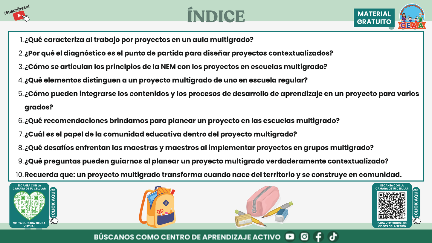 Resumen Gráfico CTE Multigrado TEMA 3: ¿CÓMO ES EL TRABAJO POR PROYECTOS EN AULAS MULTIGRADO? en PDF