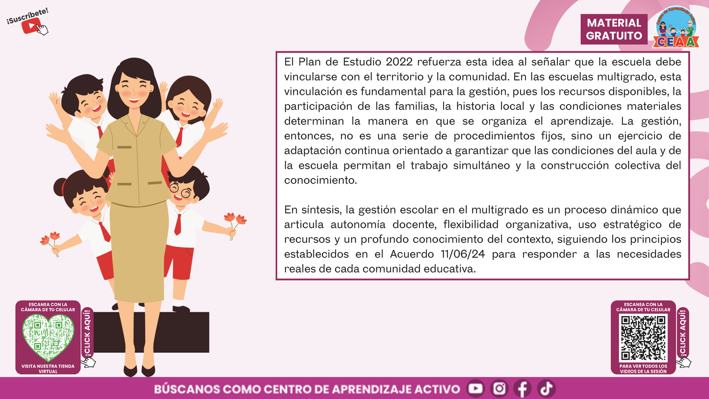 Resumen Gráfico CTE Multigrado TEMA 5: ¿QUÉ ES Y CÓMO SE LOGRA LA GESTIÓN ESCOLAR EN LAS ESCUELAS MULTIGRADO? en PDF