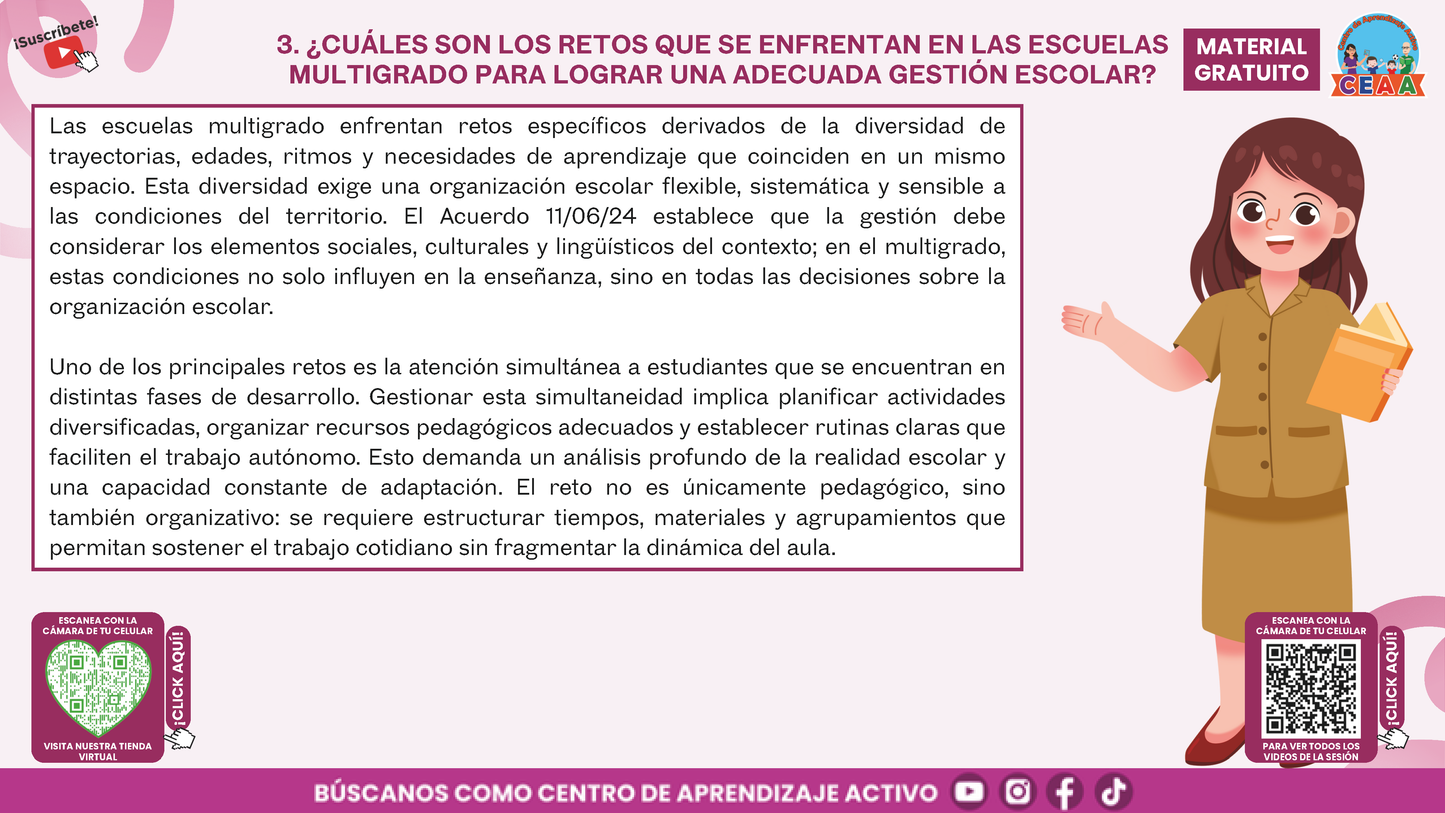 Resumen Gráfico CTE Multigrado TEMA 5: ¿QUÉ ES Y CÓMO SE LOGRA LA GESTIÓN ESCOLAR EN LAS ESCUELAS MULTIGRADO? en PDF