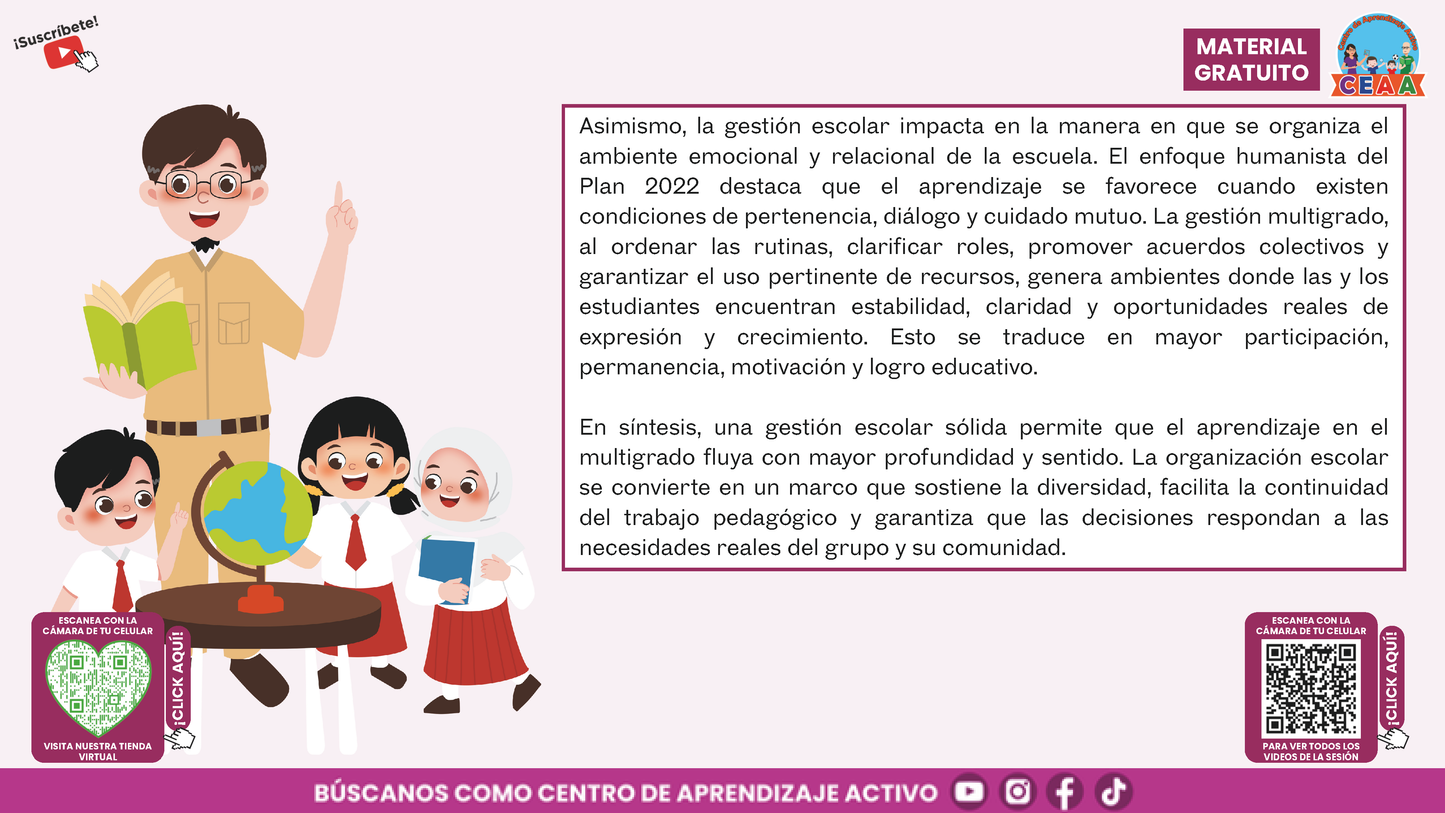 Resumen Gráfico CTE Multigrado TEMA 5: ¿QUÉ ES Y CÓMO SE LOGRA LA GESTIÓN ESCOLAR EN LAS ESCUELAS MULTIGRADO? en PDF