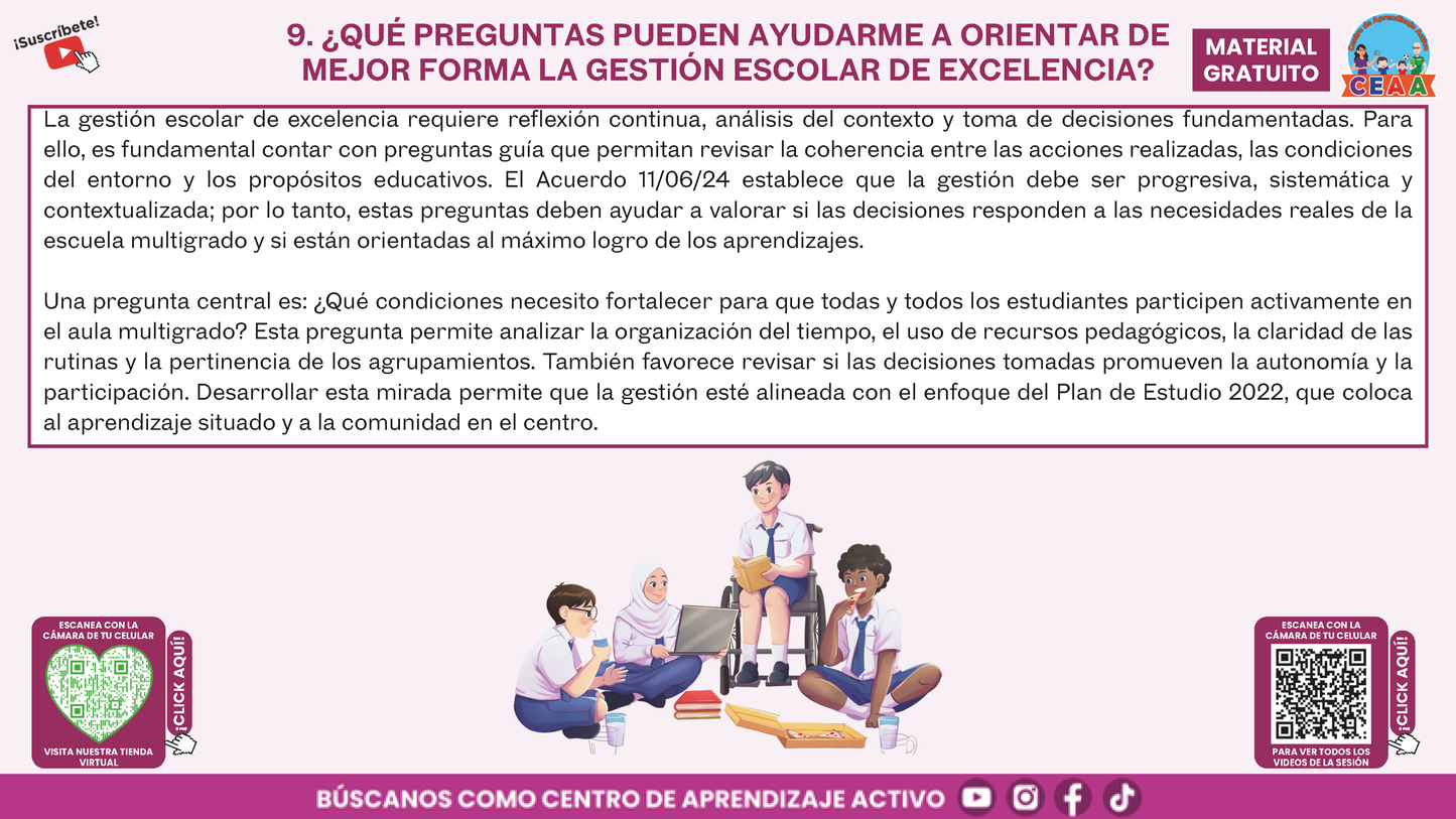 Resumen Gráfico CTE Multigrado TEMA 5: ¿QUÉ ES Y CÓMO SE LOGRA LA GESTIÓN ESCOLAR EN LAS ESCUELAS MULTIGRADO? en PDF