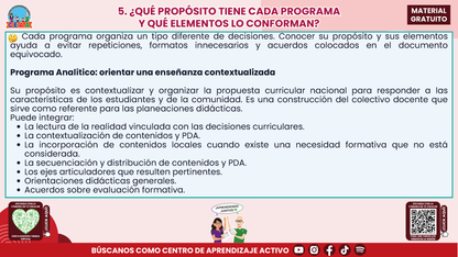 Resumen: CONSEJO CONSEJO TÉCNICO ESCOLAR FASE INTENSIVA CICLO ESCOLAR 2026-2027 - PROGRAMA ANALÍTICO Y PROGRAMA DE MEJORA CONTINUA - ¿EN QUÉ SE PARECEN Y EN QUÉ SON DIFERENTES? en PDF