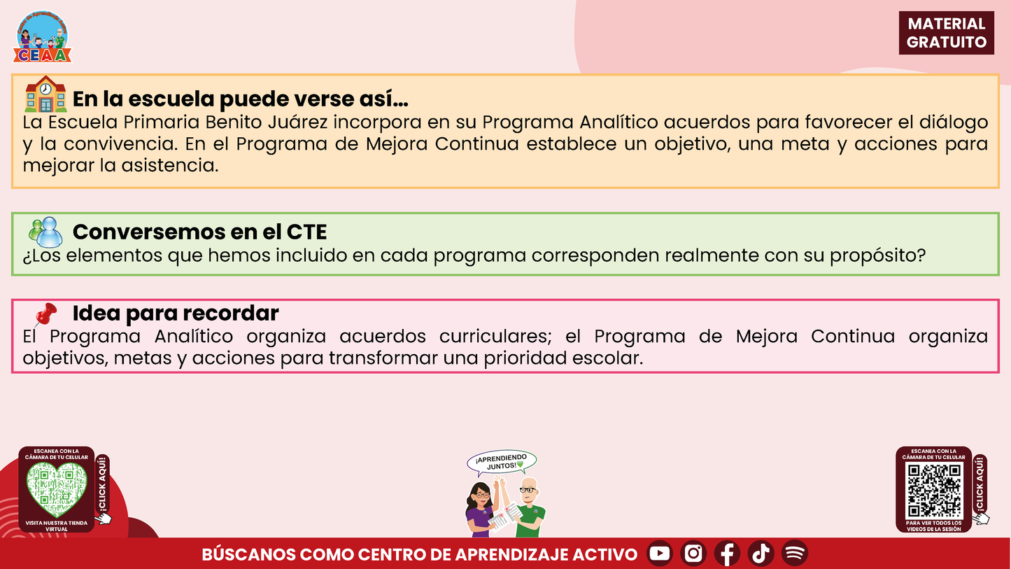 Resumen: CONSEJO CONSEJO TÉCNICO ESCOLAR FASE INTENSIVA CICLO ESCOLAR 2026-2027 - PROGRAMA ANALÍTICO Y PROGRAMA DE MEJORA CONTINUA - ¿EN QUÉ SE PARECEN Y EN QUÉ SON DIFERENTES? en PDF
