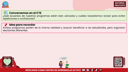 Resumen: CONSEJO CONSEJO TÉCNICO ESCOLAR FASE INTENSIVA CICLO ESCOLAR 2026-2027 - PROGRAMA ANALÍTICO Y PROGRAMA DE MEJORA CONTINUA - ¿EN QUÉ SE PARECEN Y EN QUÉ SON DIFERENTES? en PDF