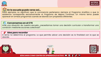Resumen: CONSEJO CONSEJO TÉCNICO ESCOLAR FASE INTENSIVA CICLO ESCOLAR 2026-2027 - PROGRAMA ANALÍTICO Y PROGRAMA DE MEJORA CONTINUA - ¿EN QUÉ SE PARECEN Y EN QUÉ SON DIFERENTES? en PDF