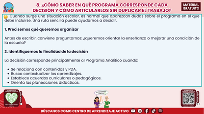 Resumen: CONSEJO CONSEJO TÉCNICO ESCOLAR FASE INTENSIVA CICLO ESCOLAR 2026-2027 - PROGRAMA ANALÍTICO Y PROGRAMA DE MEJORA CONTINUA - ¿EN QUÉ SE PARECEN Y EN QUÉ SON DIFERENTES? en PDF