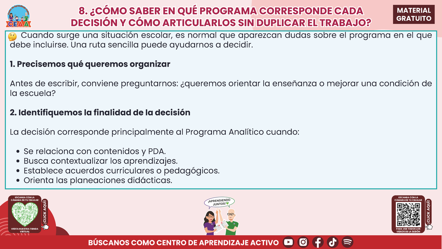 RESUMEN Y ACOMPAÑAMIENTO DOCENTE TEMA: PROGRAMA ANALÍTICO Y PROGRAMA DE MEJORA CONTINUA ¿EN QUÉ SE PARECEN Y EN QUÉ SON DIFERENTES? en PDF