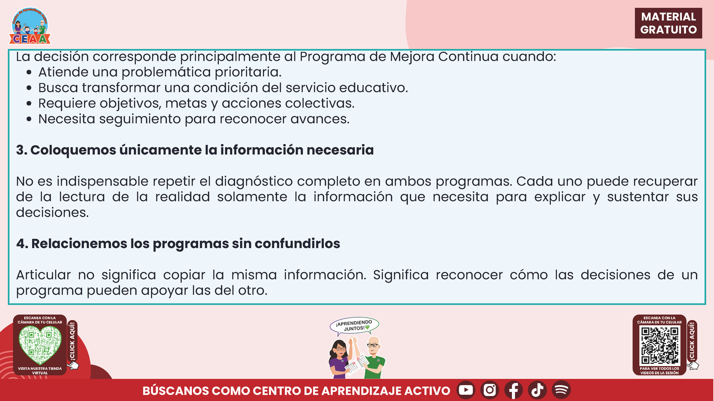 RESUMEN Y ACOMPAÑAMIENTO DOCENTE TEMA: PROGRAMA ANALÍTICO Y PROGRAMA DE MEJORA CONTINUA ¿EN QUÉ SE PARECEN Y EN QUÉ SON DIFERENTES? en PDF