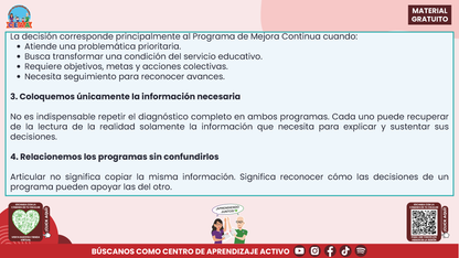 RESUMEN Y ACOMPAÑAMIENTO DOCENTE TEMA: PROGRAMA ANALÍTICO Y PROGRAMA DE MEJORA CONTINUA ¿EN QUÉ SE PARECEN Y EN QUÉ SON DIFERENTES? en PDF