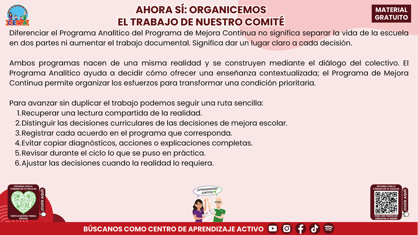 Resumen: CONSEJO CONSEJO TÉCNICO ESCOLAR FASE INTENSIVA CICLO ESCOLAR 2026-2027 - PROGRAMA ANALÍTICO Y PROGRAMA DE MEJORA CONTINUA - ¿EN QUÉ SE PARECEN Y EN QUÉ SON DIFERENTES? en PDF