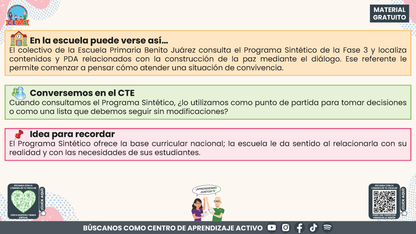 Resumen: CONSEJO CONSEJO TÉCNICO ESCOLAR FASE INTENSIVA CICLO ESCOLAR 2026-2027 - ¿QUÉ SON LOS PROGRAMAS SINTÉTICOS Y CÓMO PODEMOS UTILIZARLOS? En PDF