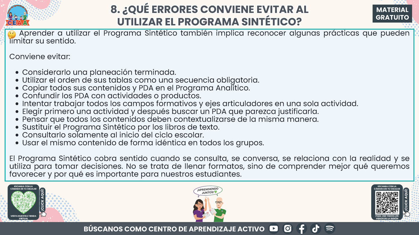 Resumen: CONSEJO CONSEJO TÉCNICO ESCOLAR FASE INTENSIVA CICLO ESCOLAR 2026-2027 - ¿QUÉ SON LOS PROGRAMAS SINTÉTICOS Y CÓMO PODEMOS UTILIZARLOS? En PDF