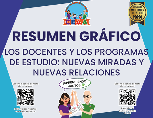Resumen Gráfico Los Docentes y los Programas de Estudio Nuevas Miradas y Nuevas Relaciones