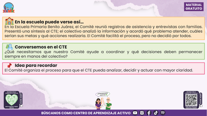 Resumen: CONSEJO CONSEJO TÉCNICO ESCOLAR FASE INTENSIVA CICLO ESCOLAR 2026-2027 - NCOMITÉ DE PLANEACIÓN Y EVALUACIÓN: ¿CÓMO PODEMOS INTEGRARLO EN NUESTRA ESCUELA? En PDF