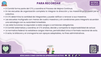 Resumen: CONSEJO CONSEJO TÉCNICO ESCOLAR FASE INTENSIVA CICLO ESCOLAR 2026-2027 - NCOMITÉ DE PLANEACIÓN Y EVALUACIÓN: ¿CÓMO PODEMOS INTEGRARLO EN NUESTRA ESCUELA? En PDF