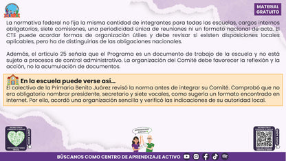 RESUMEN Y ACOMPAÑAMIENTO DOCENTE TEMA: COMITÉ DE PLANEACIÓN Y EVALUACIÓN ¿CÓMO PODEMOS INTEGRARLO EN NUESTRA ESCUELA? en PDF