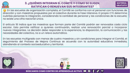 RESUMEN Y ACOMPAÑAMIENTO DOCENTE TEMA: COMITÉ DE PLANEACIÓN Y EVALUACIÓN ¿CÓMO PODEMOS INTEGRARLO EN NUESTRA ESCUELA? en PDF