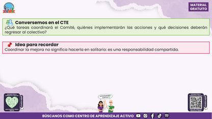 RESUMEN Y ACOMPAÑAMIENTO DOCENTE TEMA: COMITÉ DE PLANEACIÓN Y EVALUACIÓN ¿CÓMO PODEMOS INTEGRARLO EN NUESTRA ESCUELA? en PDF