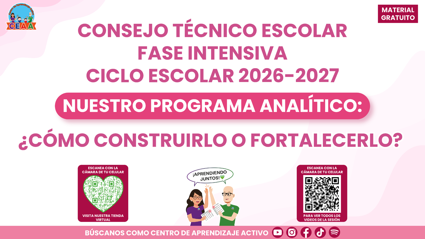Resumen: CONSEJO CONSEJO TÉCNICO ESCOLAR FASE INTENSIVA CICLO ESCOLAR 2026-2027 - NUESTRO PROGRAMA ANALÍTICO: ¿CÓMO CONSTRUIRLO O FORTALECERLO? En PDF