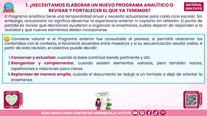 Resumen: CONSEJO CONSEJO TÉCNICO ESCOLAR FASE INTENSIVA CICLO ESCOLAR 2026-2027 - NUESTRO PROGRAMA ANALÍTICO: ¿CÓMO CONSTRUIRLO O FORTALECERLO? En PDF