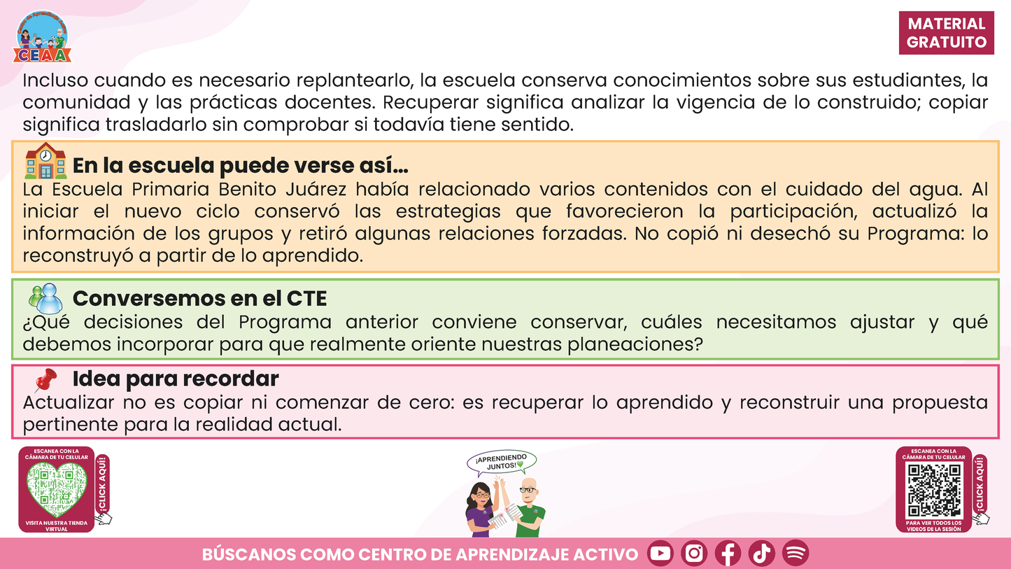 RESUMEN Y ACOMPAÑAMIENTO DOCENTE TEMA: NUESTRO PROGRAMA ANALÍTICO ¿CÓMO CONSTRUIRLO O FORTALECERLO? en PDF