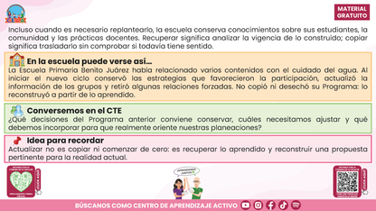 RESUMEN Y ACOMPAÑAMIENTO DOCENTE TEMA: NUESTRO PROGRAMA ANALÍTICO ¿CÓMO CONSTRUIRLO O FORTALECERLO? en PDF