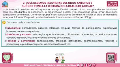RESUMEN Y ACOMPAÑAMIENTO DOCENTE TEMA: NUESTRO PROGRAMA ANALÍTICO ¿CÓMO CONSTRUIRLO O FORTALECERLO? en PDF